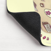 Schokoladen-Kaffee Mousepad (Ecke)