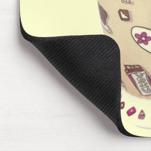 Schokoladen-Kaffee Mousepad (Ecke)