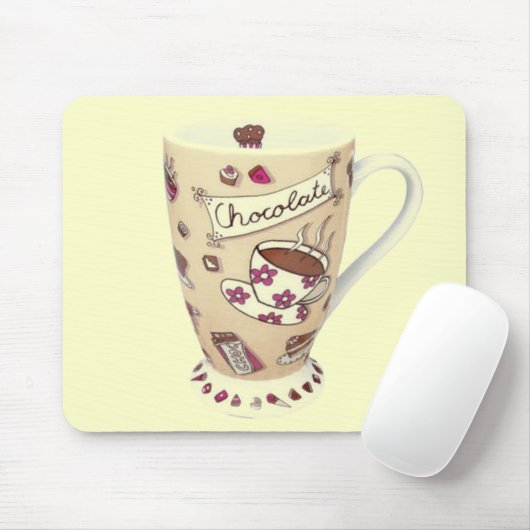 Schokoladen-Kaffee Mousepad (Mit Mouse)