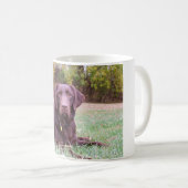 Schokoladen-Labrador Kaffeetasse (VorderseiteRechts)