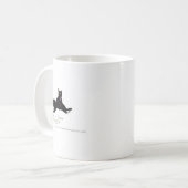 Schokoladen-Labrador Kaffeetasse (Vorderseite Links)