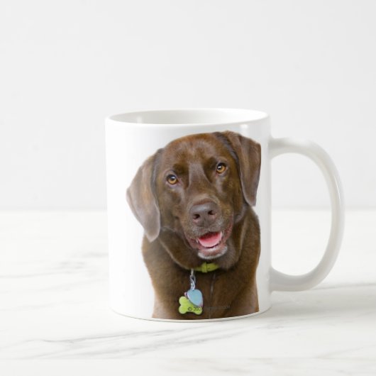 Schokoladen-Labrador Kaffeetasse (Rechts)