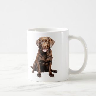 Schokoladen-Labrador-Kaffeetasse Kaffeetasse