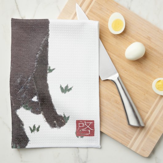 Schokoladen-Labrador, Labrador-Retriever, Brown Handtuch (Viertel Falte)