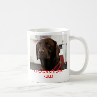 SCHOKOLADEN-LABRADOR-REGEL! KAFFEETASSE