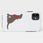 Schokoladen-labrador retriever iPhone 5 Fall Case-Mate iPhone Hülle (Rückseite (Horizontal))
