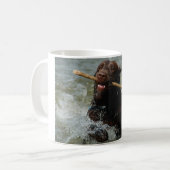 Schokoladen-Labrador-Tasse Kaffeetasse (Vorderseite Links)