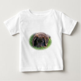 Schokoladen-Labrador-Welpe Baby T-shirt
