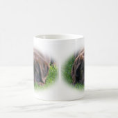 Schokoladen-Labrador-Welpe Kaffeetasse (Mittel)