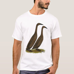 Schokoladen-Läufer-Enten T-Shirt
