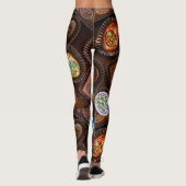 Schokoladen-Leggings Milliamperestunde Jongg Leggings (Rückseite)