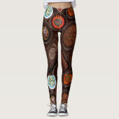 Schokoladen-Leggings Milliamperestunde Jongg Leggings (Vorderseite)