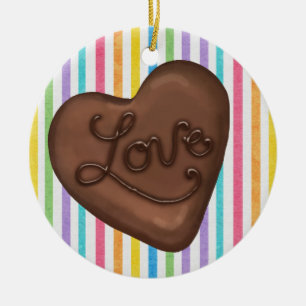 Schokoladen-Liebe - SRF Keramik Ornament