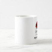 Schokoladen-Liebhaber-Marienkäfer-Kaffee-Tasse Kaffeetasse (Mittel)