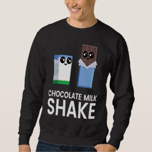 Schokoladen-Milchshake Essen Esser Grafik Sweatshirt