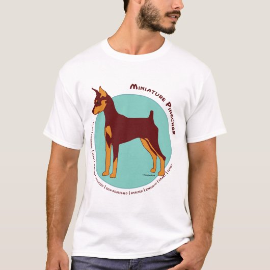 Schokoladen-Minuten-Button T-Shirt (Vorderseite)