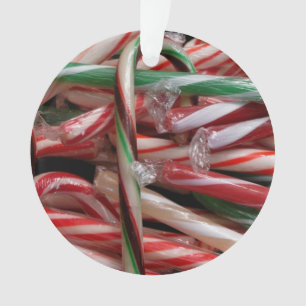 Schokoladen-Minze-Lutscher Weihnachten Festlich Ornament