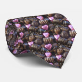 Schokoladen mit rosa Folie Krawatte (Gerollt)