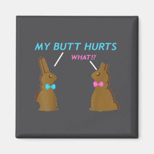 Schokoladen-Osterhase-Osterkorb Jungen Mädchen Mei Magnet