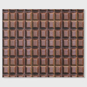 Schokoladen-Packpapier Geschenkpapier (Flach)