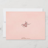 Schokoladen-Party-Brautparty-Einladung Einladung (Rückseite)