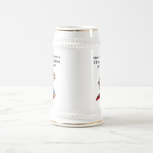 Schokoladen-Richtung Bierglas (Mittel)