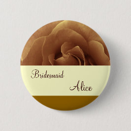 Schokoladen-Rose und Button