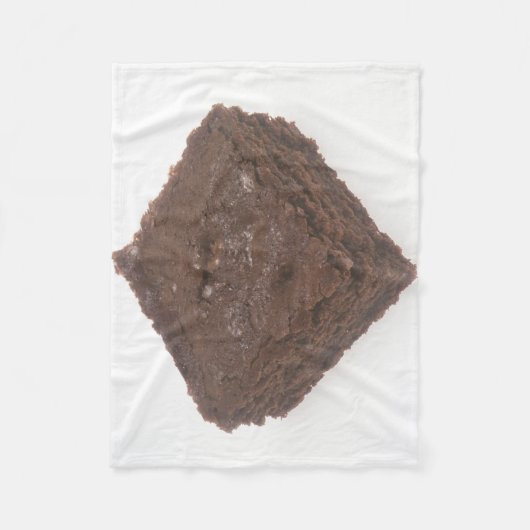 Schokoladen-Schokoladenkuchen Fleecedecke (Vorderseite)