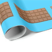 Schokoladen-Süßigkeits-Bar Geschenkpapier (Rolleneckpunkt)