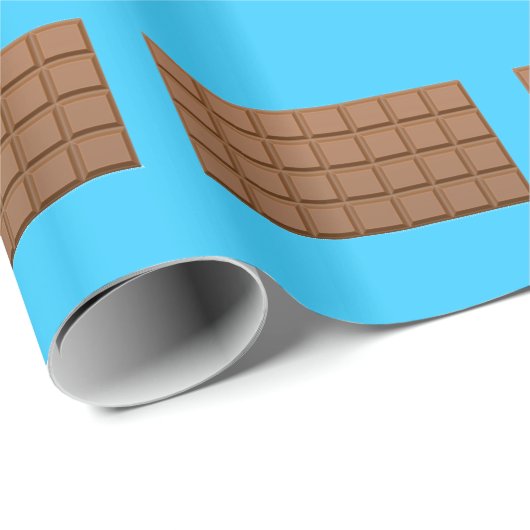 Schokoladen-Süßigkeits-Bar Geschenkpapier (Rolleneckpunkt)