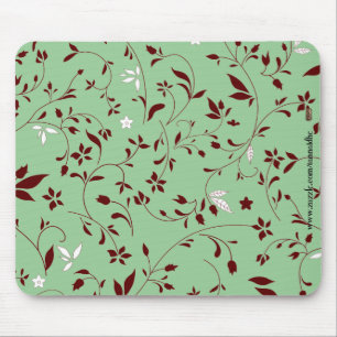 Schokoladen-tadelloses Blumen Mousepad