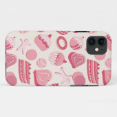 Schokoladen- und Gebäckmuster 2 Case-Mate iPhone Hülle (Rückseite (Horizontal))