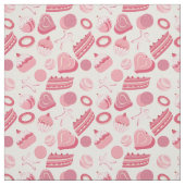 Schokoladen- und Gebäckmuster 2 Stoff (Muster)