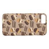Schokoladen- und Gebäckmuster 3 Case-Mate iPhone Hülle (Rückseite (Horizontal))
