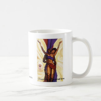Schokoladen-und Karamell-Liebe Kaffeetasse