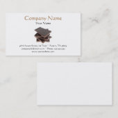 Schokoladen-Visitenkarte Visitenkarte (Vorne/Hinten)