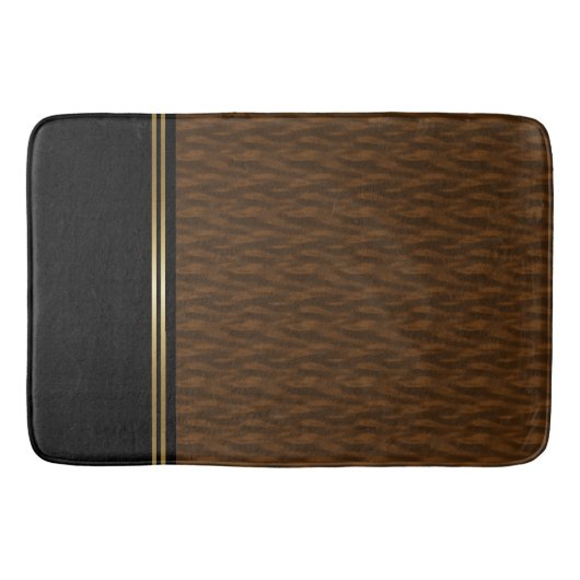 Schokoladen-Wasser Badematte (Vorderseite)