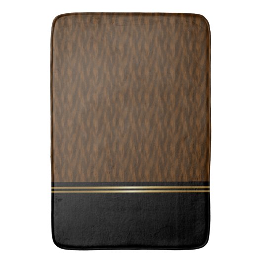 Schokoladen-Wasser Badematte (Vorderseite Vertikal)