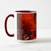 Schokoladen-Weihnachtsmug Tasse (Links)