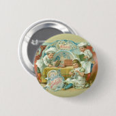 Schokoladenbäcker Antike Button (Vorne & Hinten)