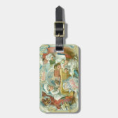 Schokoladenbäcker Antike Gepäckanhänger (Vorderseite vertikal)