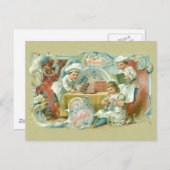 Schokoladenbäcker Antike Postkarte (Vorne/Hinten)