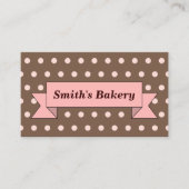 Schokoladenbanner-Visitenkarte Visitenkarte (Vorderseite)