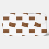 Schokoladenbars Weißer Hintergrund Case-Mate iPhone Hülle (Rückseite (Horizontal))