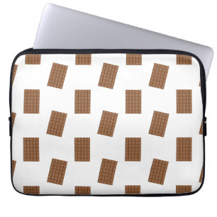 Schokoladenbars Weißer Hintergrund Laptopschutzhülle