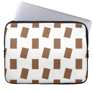 Schokoladenbars Weißer Hintergrund Laptopschutzhülle