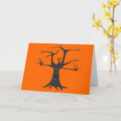 Schokoladenbaum Karte (Gelbe Blume)