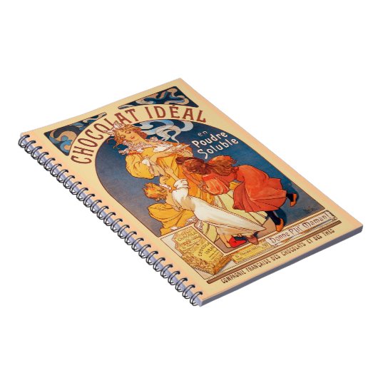 Schokoladenbesatz Notizblock (Rechte Seite)