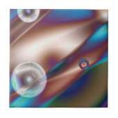 Schokoladenblau Fliese (Vorderseite)