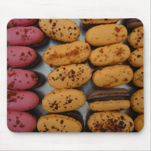 Schokoladenboote, rosa und orange mousepad